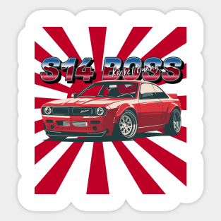 Silvia S14 BOSS Sticker